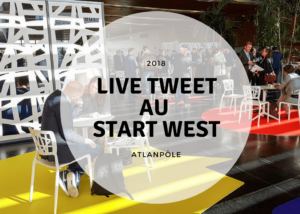 prestation live tweet au start west