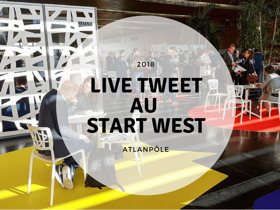 prestation live tweet au start west