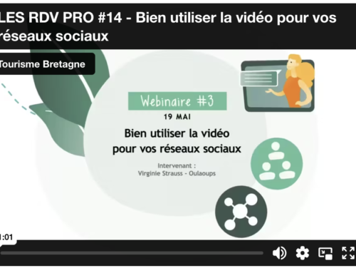 Replay du webinaire｜Bien utiliser la vidéo pour vos réseaux sociaux