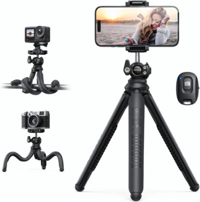 Lamicall Trépied pour Téléphone - [3 en 1]