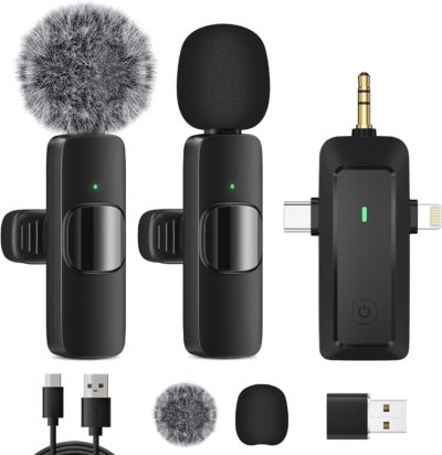 micro cravate sans fil pour filmer avec son téléphone