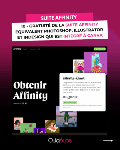 La suite Affinity devient gratuite et intégrée